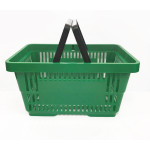 Покупательские корзины для супермаркета PLAST 22 green Покупательские корзины для супермаркета PLAST 22 green